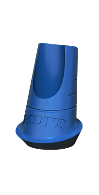 Abutment, burn-out, 15°, C.