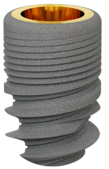 ROOTT R Two Pieces Dental Implant diameter 3.8 mm,length 6 mm.