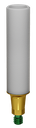 Burn-out Abutments with titanium base ABM
