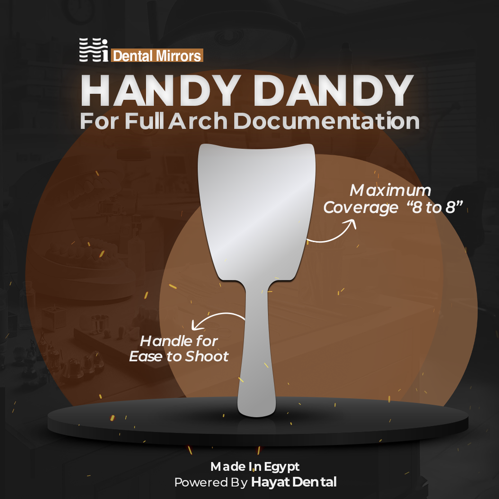 Full Arch With Handle Dental Photography Mirror