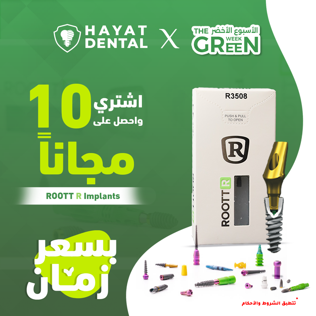 10 Roott implant + 10 Roott implant