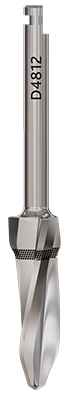 Drill For Diameter 4,8 mm, length 12 mm D4812