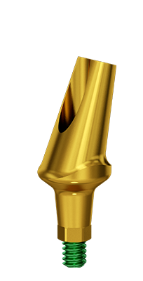 Cement Abutment 15°, 1 mm, R.