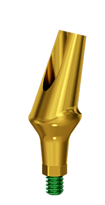 Cement Abutment, 15°, 2 mm, R